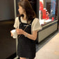 METWO>小香背帶裙 08005#