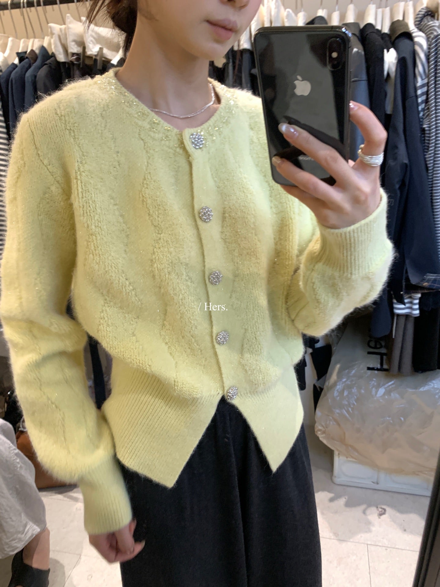 Hers - 小香風精緻毛衣  92438#