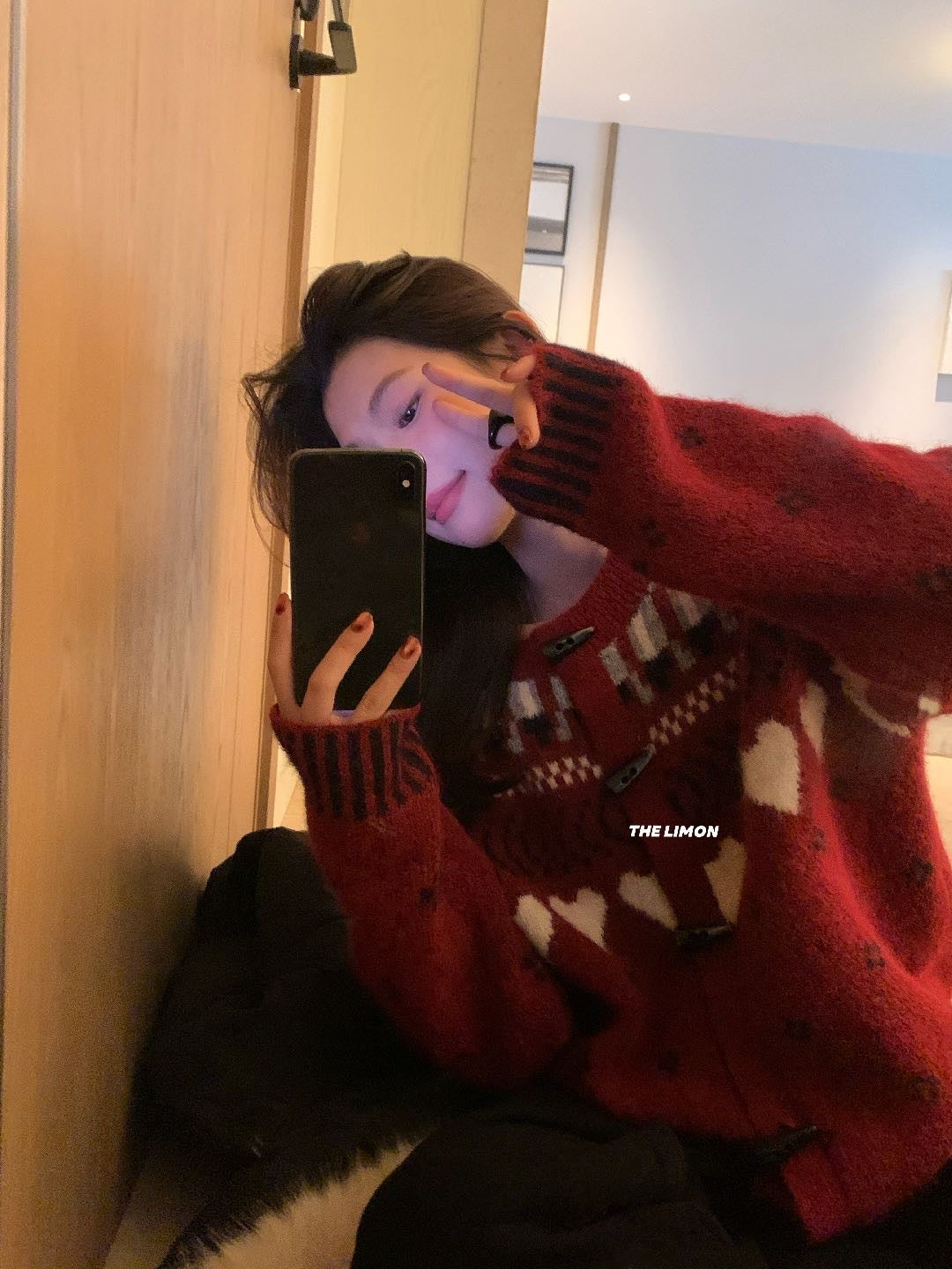 Limon - 羊駝毛衣開衫  2287#