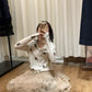HERS> 小熊針織開衫  20314#