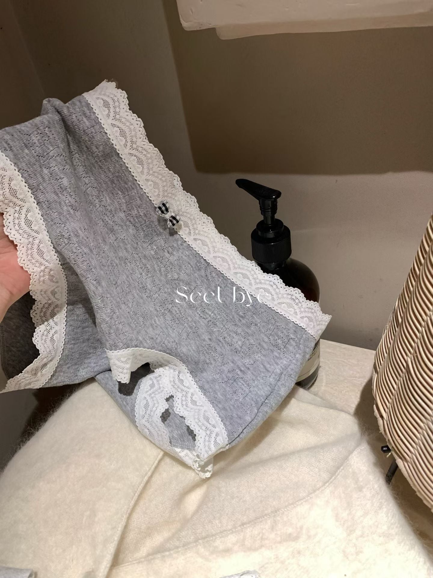 seeUbye - 純棉蕾絲內褲  305#