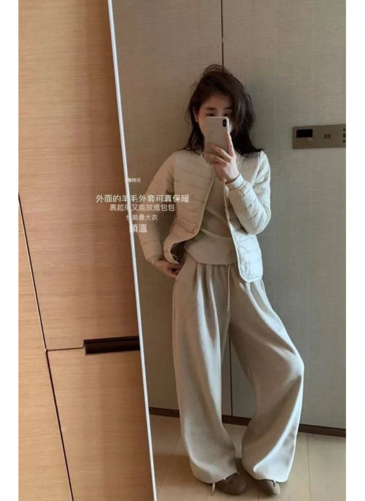 Metwo - 4色加絨褲 2244#