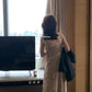 HERS>  提花工藝連衣裙 20609#