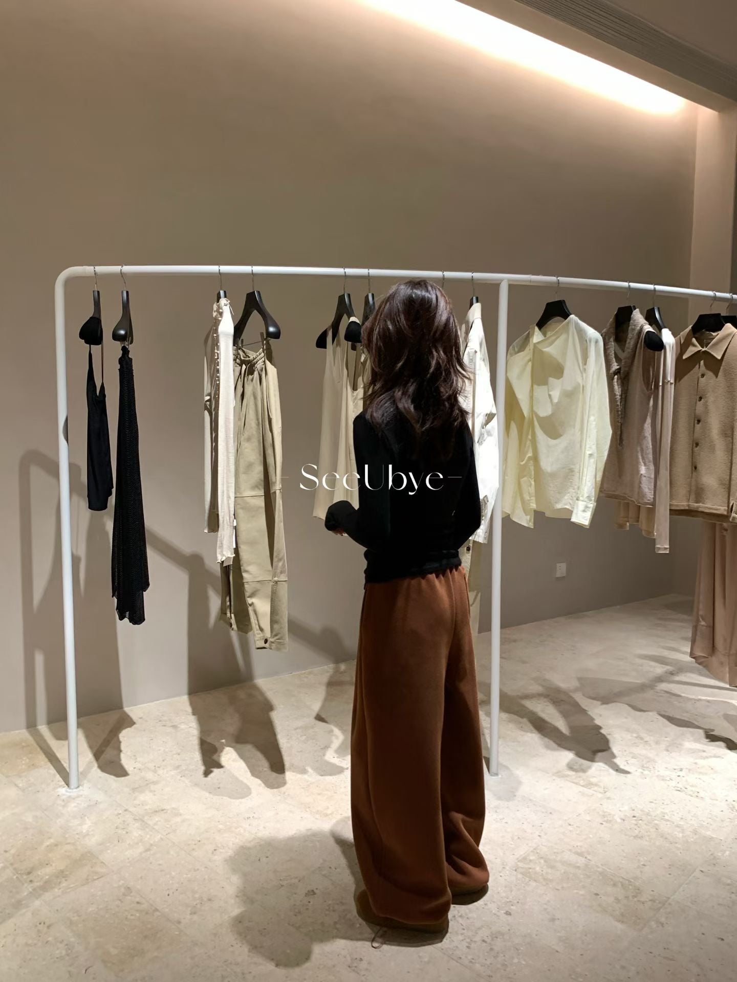 seeUbye - 暖暖褲王 加絨抽繩衛褲  720#