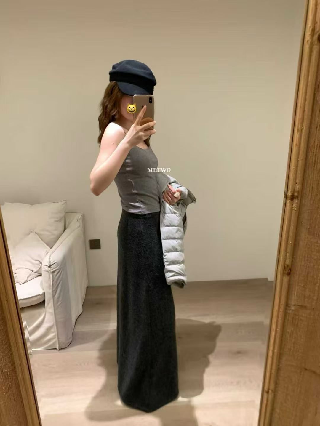 METWO - 磨毛BRA吊帶  257#