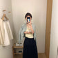 HERS> 立體花朵紗紗裙 20509#