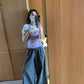 HERS> 復古條紋休閒褲  20624#