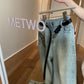 METWO> 360°高彈牛仔直筒褲sml 1231#