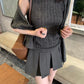 METWO> 私服系列！背心氣質兩件套 8249#