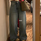 HERS> 水洗藍美式牛仔褲 20511#