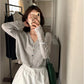HERS> 彩釦防曬開衫 20696#