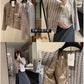 HERS>  小香風輕夾棉外套 10309#