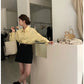 HERS>腰帶短裙 8095#