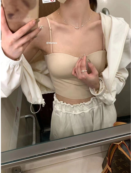 METWO> 裸感抹胸bra 黑科技加長版 123#