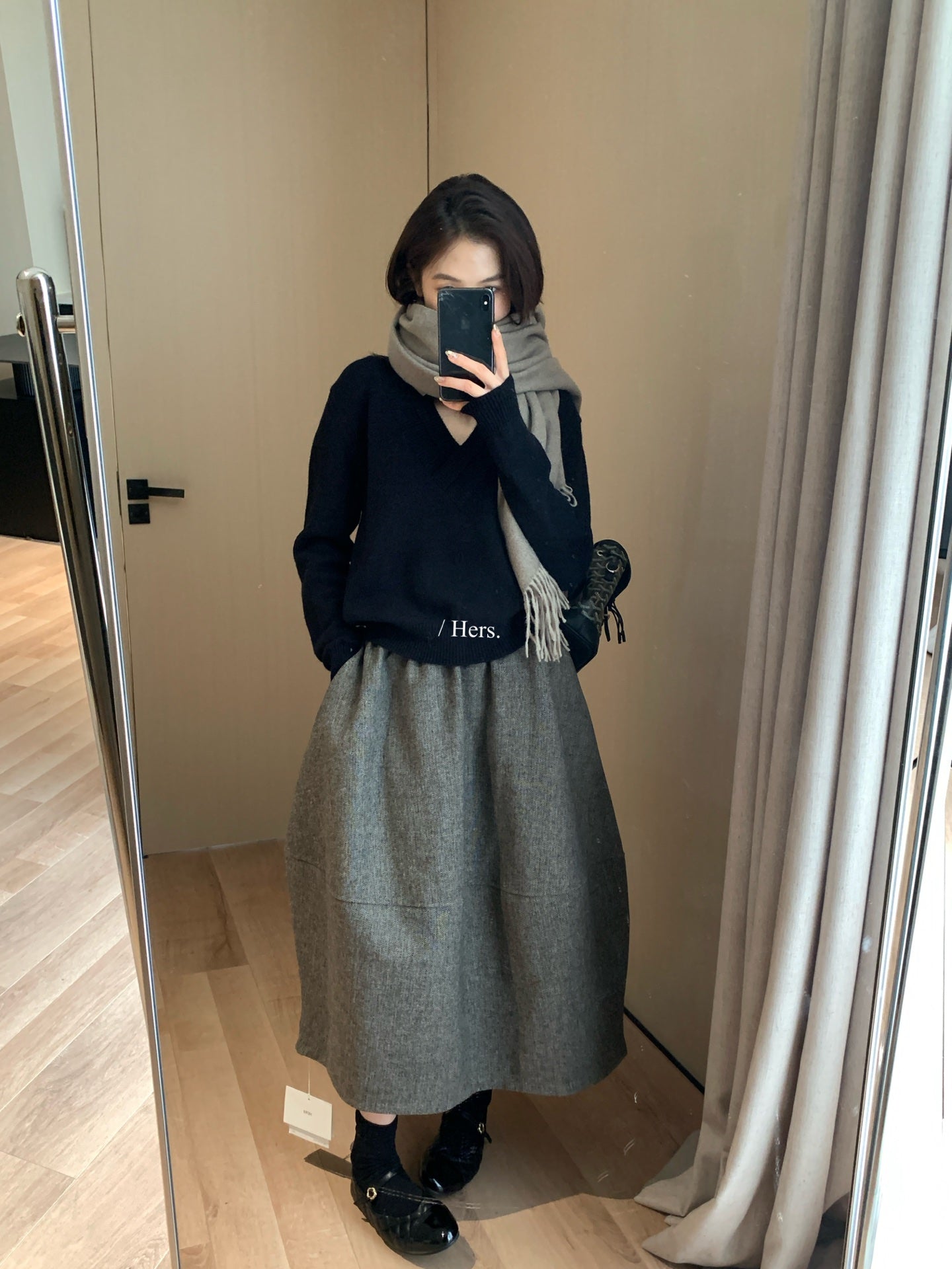 Hers -  V領毛衣   92622#