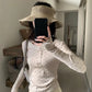 HERS>  紙片人波點上衣  20250#