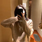 HERS> 領口撞色輕毛衣 10287#