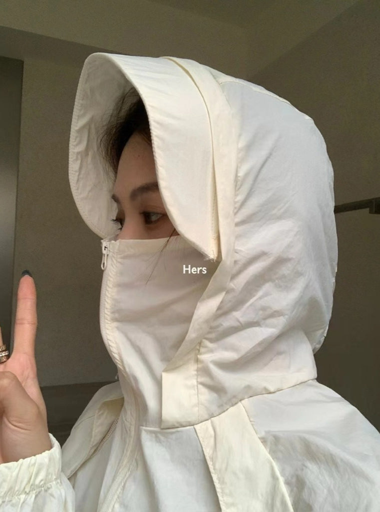 HERS> 連帽防曬衝鋒衣  21072#