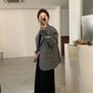 HERS>後鈕扣西裝外套 8056#