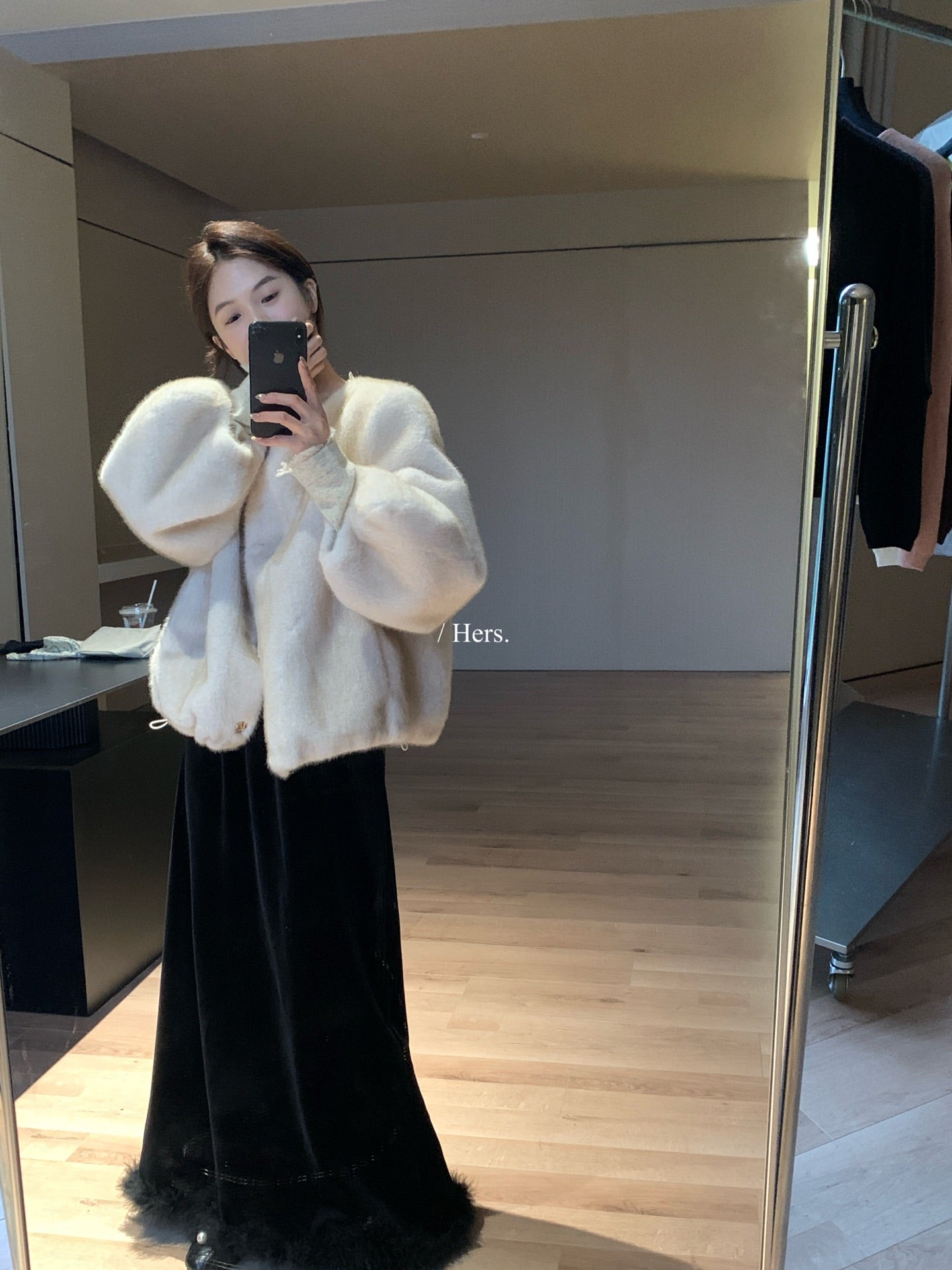 Hers - 韓標皮毛一體外套   92625#