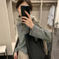 HERS>條紋鈕扣上衣 8852#