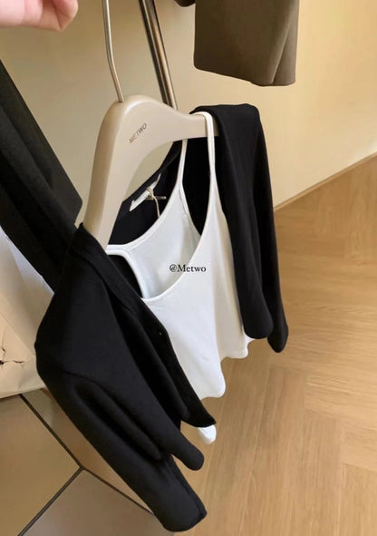 METWO> 山本的一套「開衫/工裝短裙sml」 1201-02#