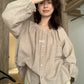 HERS> 小碎花圓領衫  20255#