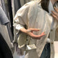 HERS>  長款立領風衣 20277#