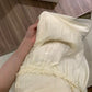 HERS> 渡假風花邊吊帶連衣裙3色 9505#