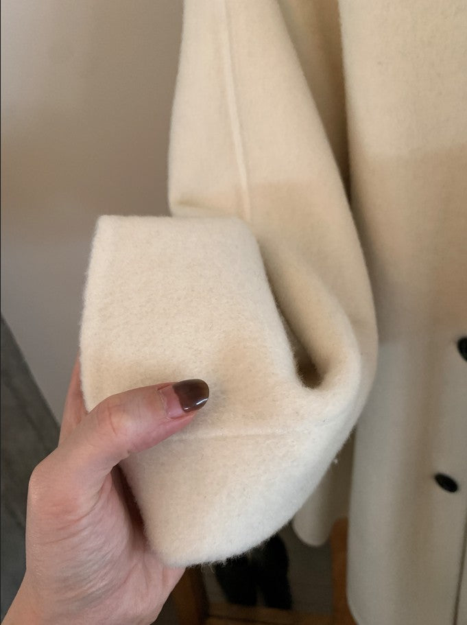 I  miss - 雙面羊毛中長大衣   2191#