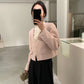 HERS>小香風U領外套  8105#