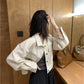 HERS> 韓代水洗牛仔棉外套 0938#