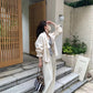 HERS> 暗紋闊腿褲 #0925#