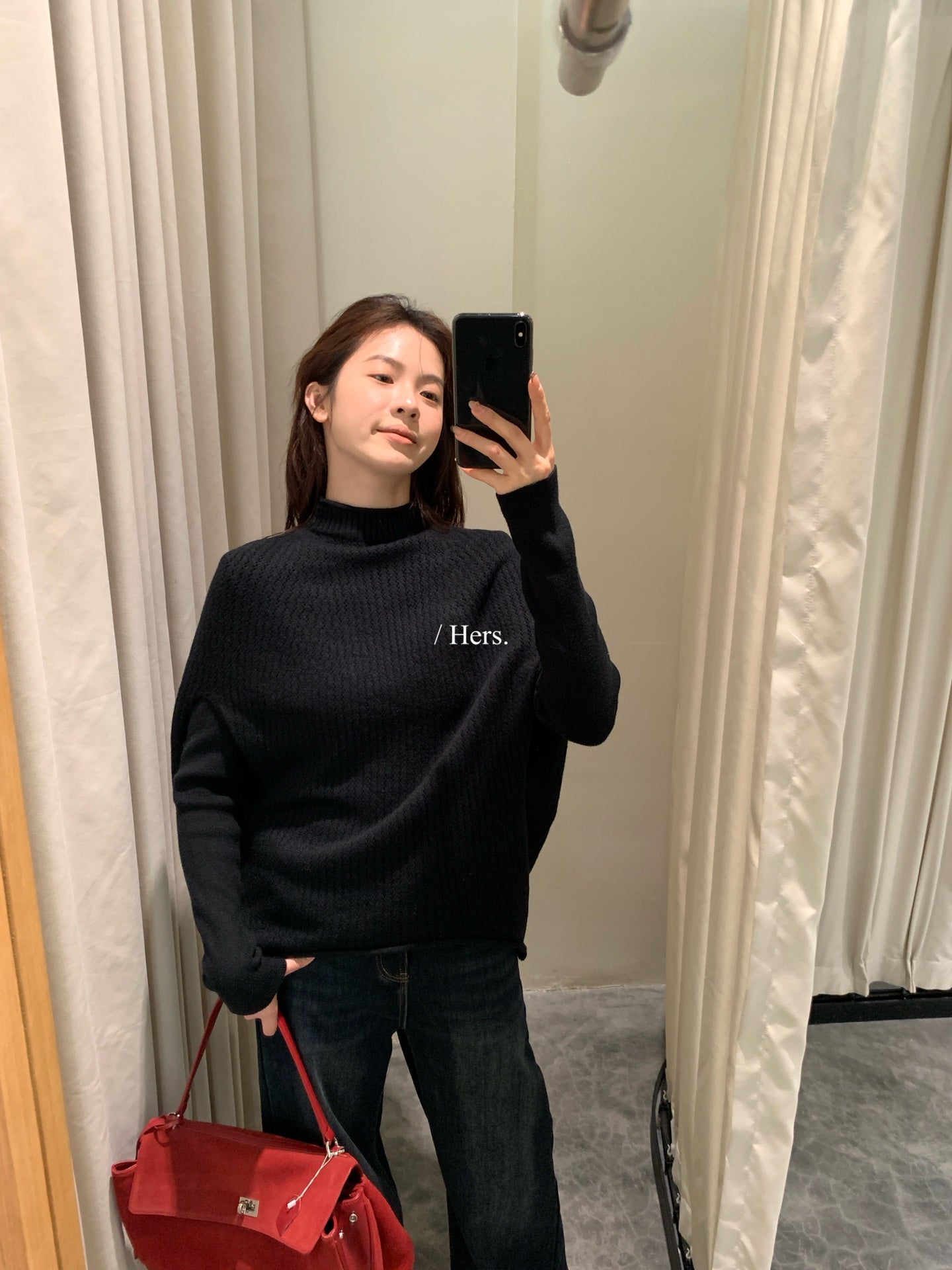 Hers - 兩件套軟糯針織毛衣   92828#