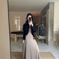HERS> 極簡嬰兒棉吊帶裙 10027#