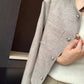 HERS - 玫瑰扣小香風外套  92166#