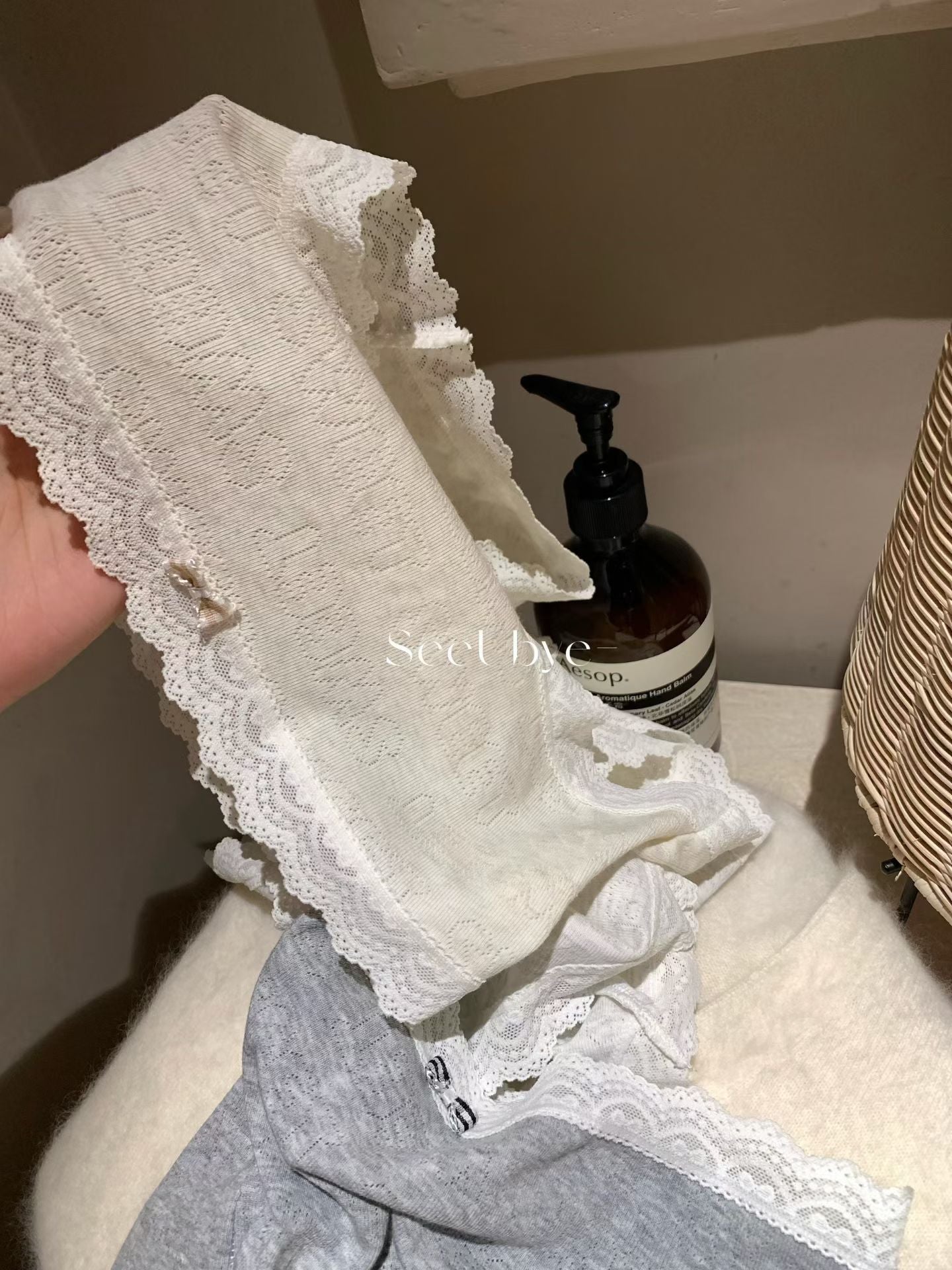 seeUbye - 純棉蕾絲內褲  305#