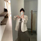 HERS> 無袖絲棉U領連身裙 _#
