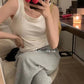 METWO>多色！超彈螺紋背心 78#
