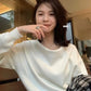 METWO> 4色蕩領毛衣 2261#
