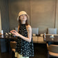 Hers - 貴氣波點小衫    80763#