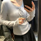 METWO> 綁帶嬰兒棉打底衫 #10207#