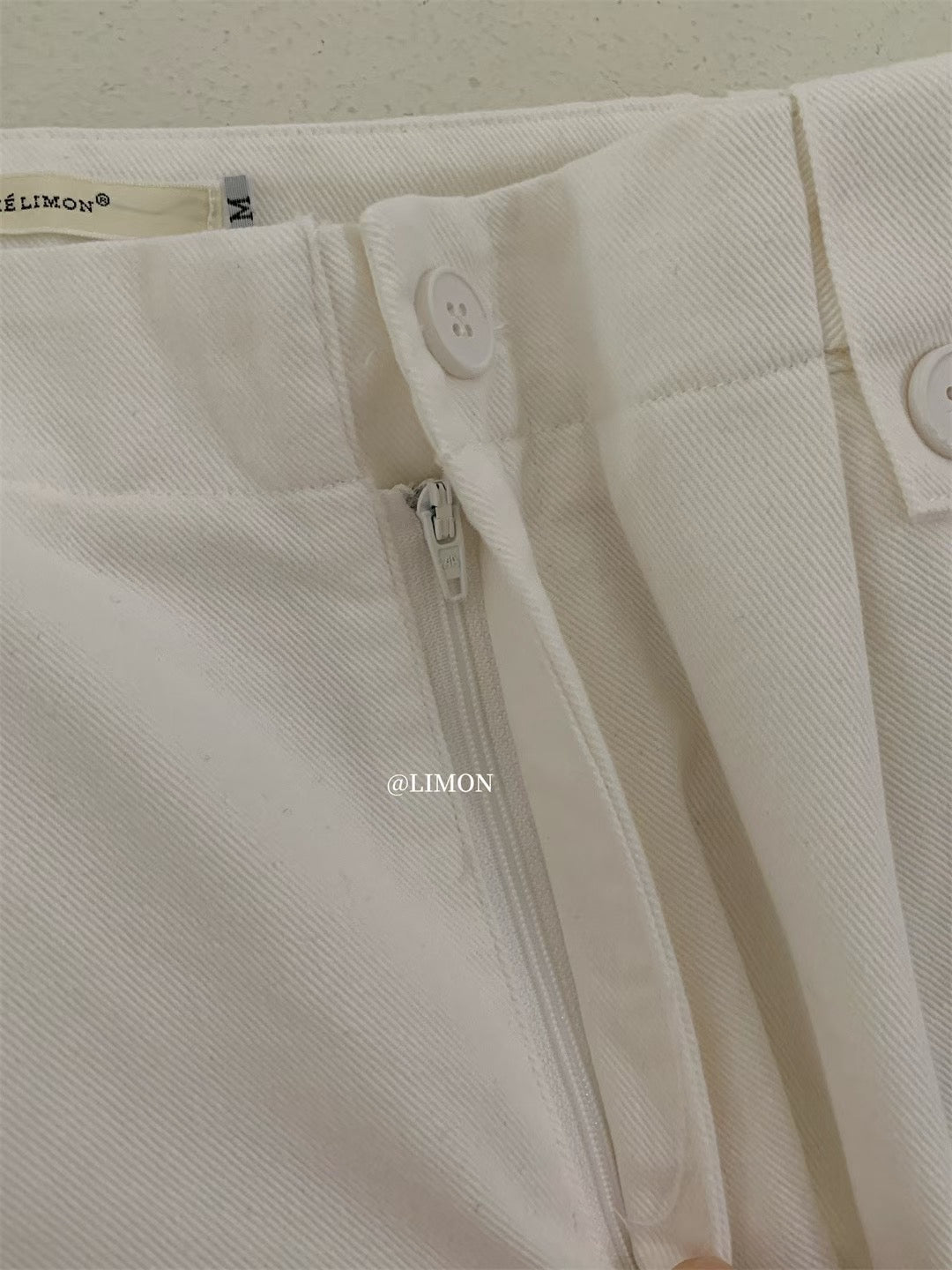 LEMON> 喜水牛仔棉西褲  8209#