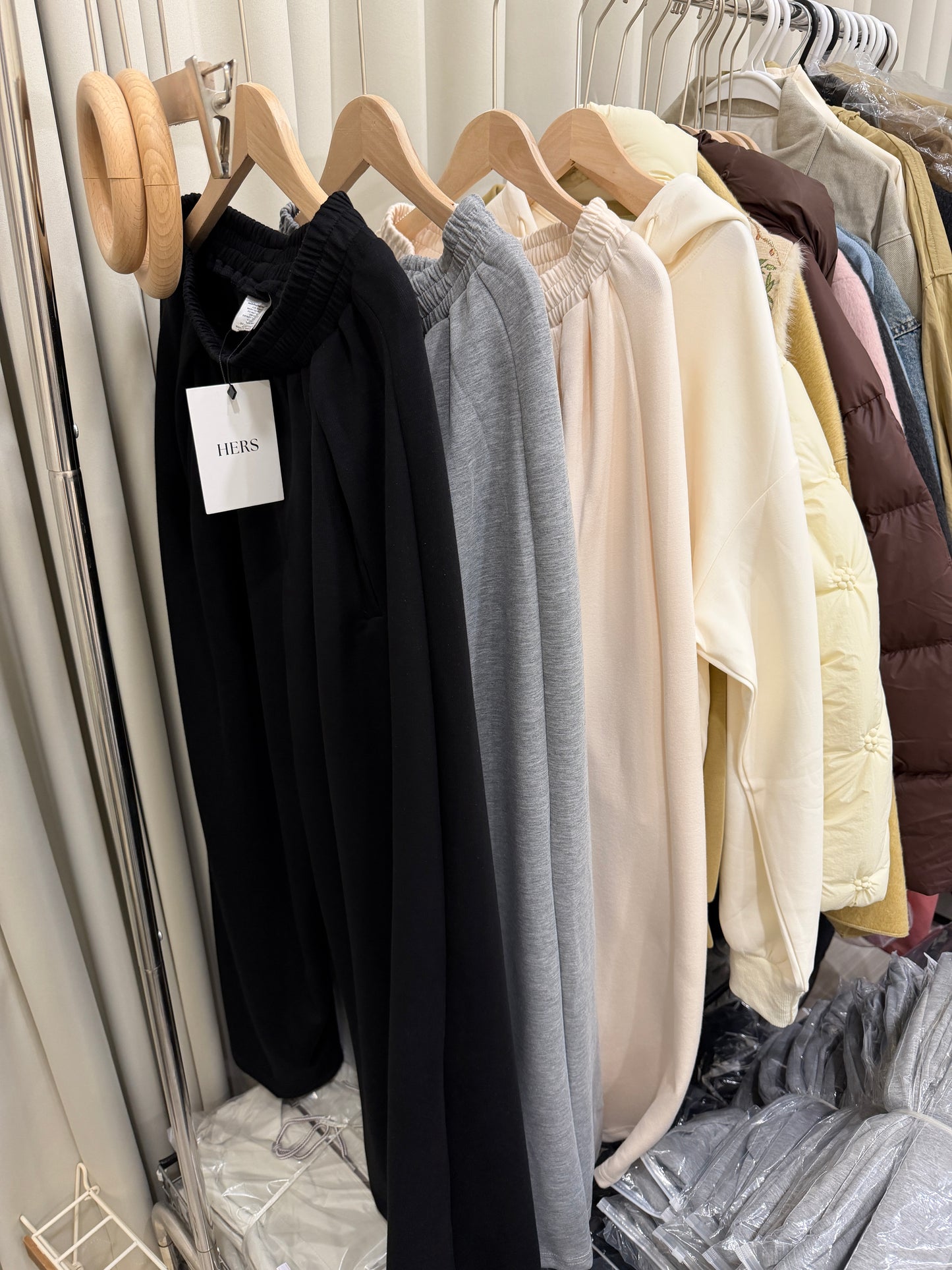 METWO> 4季空氣棉輕盈休閒褲 08210#