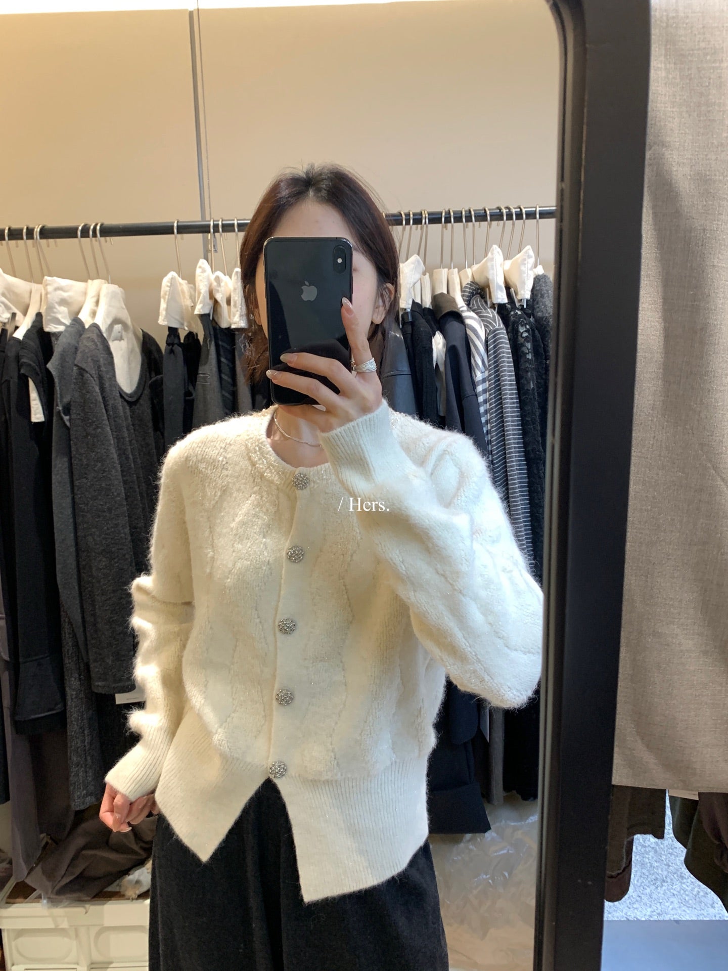 Hers - 小香風精緻毛衣  92438#