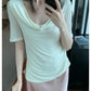 Hers -雲朵蕩領T 自在兩穿  0366#
