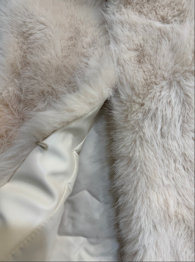 YJNN - 仙氣刷絨緹花分割連身裙洋裝&奶茶馬甲  8513#