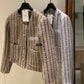 HERS>  小香風輕夾棉外套 10309#