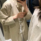 HERS>  長款立領風衣 20277#