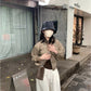 HERS> 韓代水洗牛仔棉外套 0938#